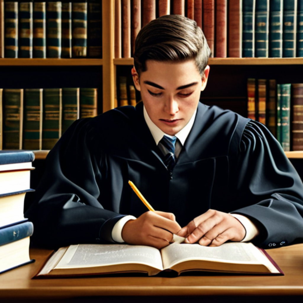 경매사 필기시험 대비를 위한 복습 전략 - Studying Legal Documents**

"A student diligently studying auction law textbooks and related legal d...
