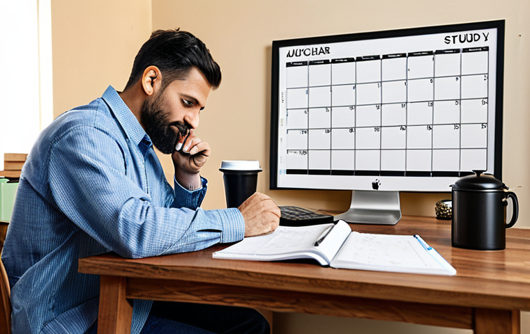 경매사 필기시험 대비를 위한 복습 전략 - Studying Legal Documents**

"A student diligently studying auction law textbooks and related legal d...