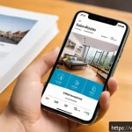 경매사 관련 학습 앱 추천 - A modern, user-friendly mobile app interface displaying a real estate auction learning platform, sho...